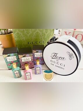 Gucci Garden Flora Travel Vanity, Gucci Nourishing Balm